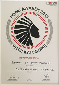 Interaktivní lednice popai diplom